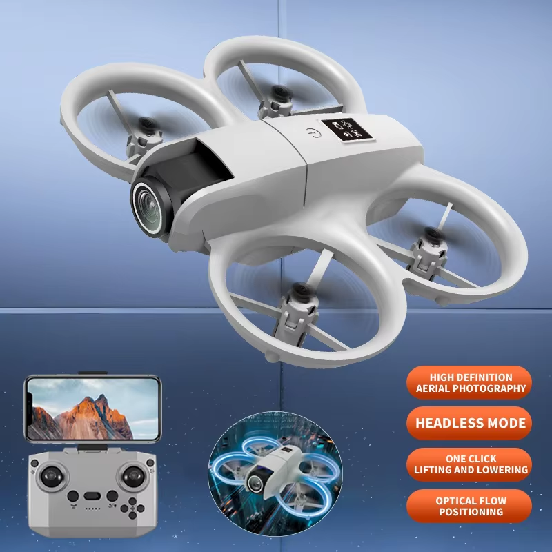 Drone Gimbal Brushless - 2026 신형 GT3 미니 LED 접이식