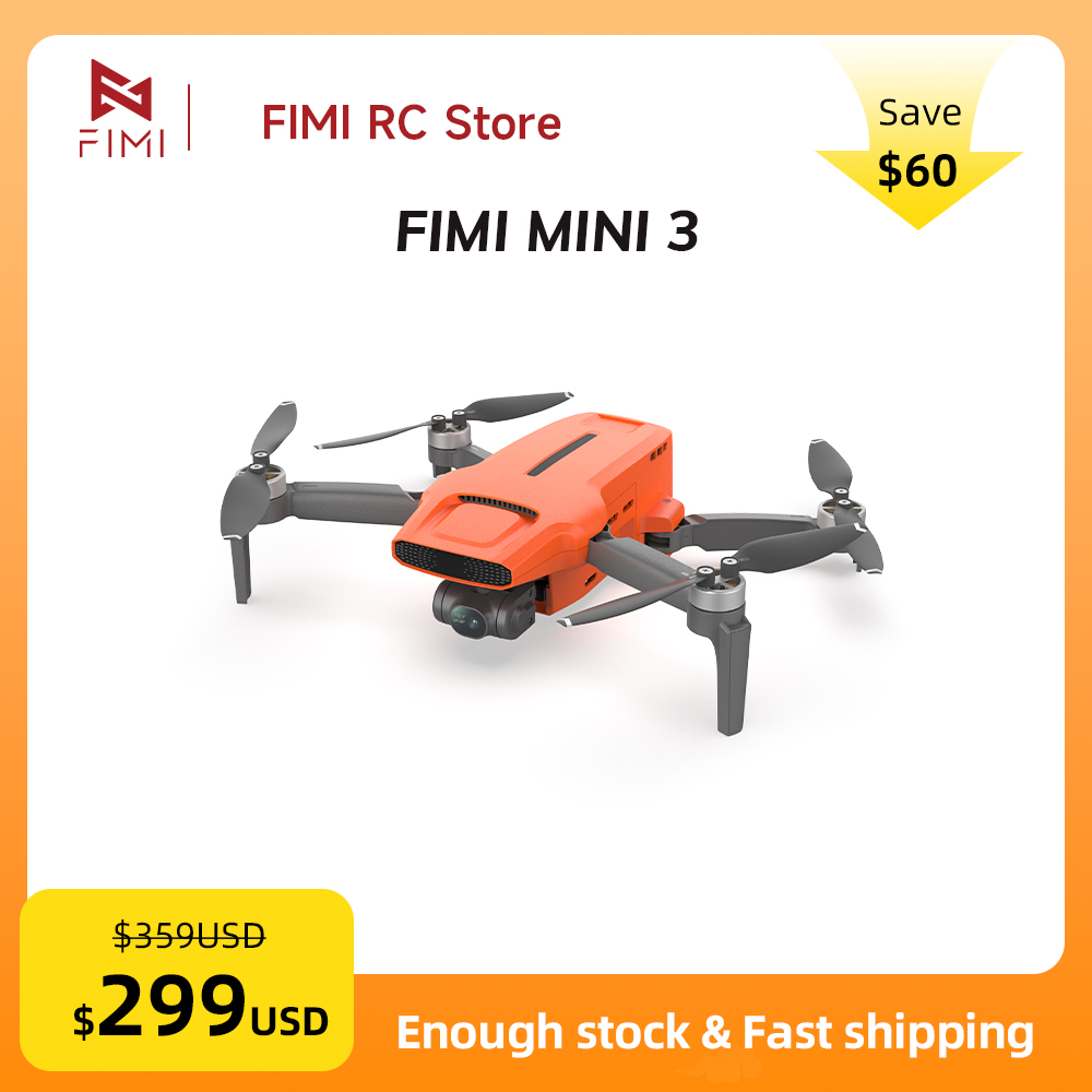 Drone Gimbal Brushless - FIMI MINI 3 카메라 드론 4K