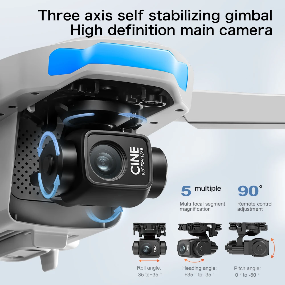 오리지널 S-X1 GPS 접이식 RC 쿼드콥터 8K 카 - Drone Gimbal Brushless 리뷰 및 가격